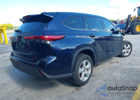 2021 Toyota Highlander L from USA, damaged, VIN 5TDCZRAH0MS078583